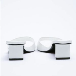 !!SOLD!! ZARA thick heeled sandals